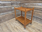 Two Tier Mid Century Drinks Cocktail Trolley Retro Home Bar
