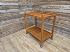 Two Tier Mid Century Drinks Cocktail Trolley Retro Home Bar