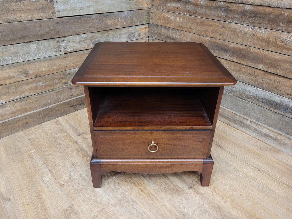 Vintage Stag Minstrel Bedside Mid Century Quality Single Drawer