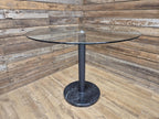 John Lewis Enzo Black Marble And Glass 4 Seater Dining Table Modern Designer