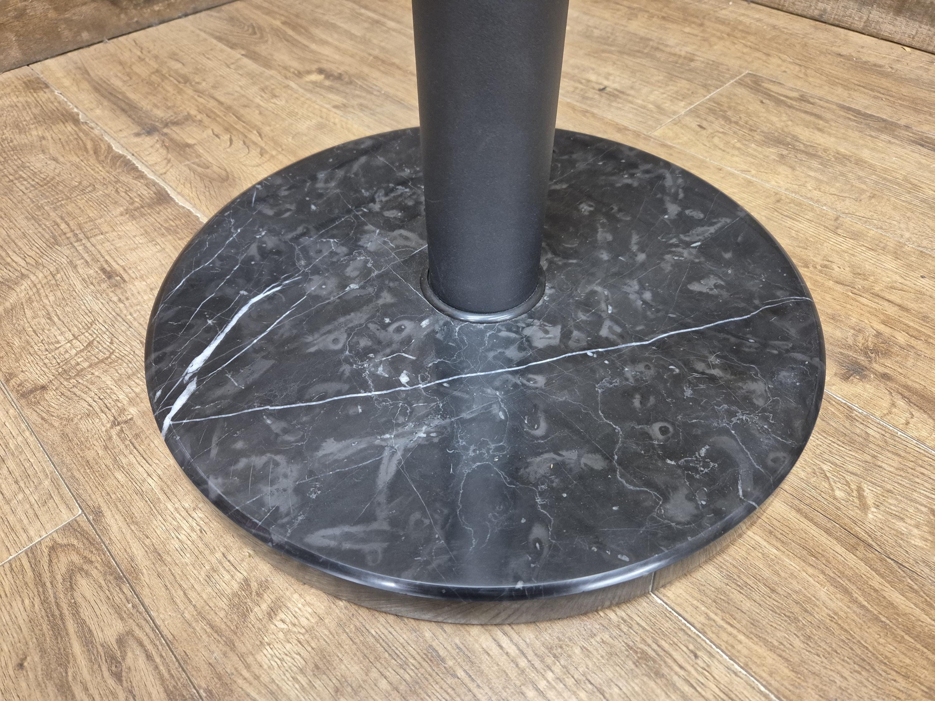 John Lewis Enzo Black Marble And Glass 4 Seater Dining Table Modern Designer