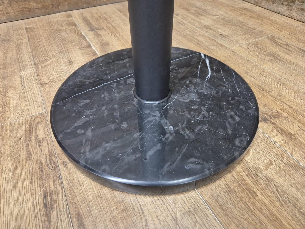 John Lewis Enzo Black Marble And Glass 4 Seater Dining Table Modern Designer