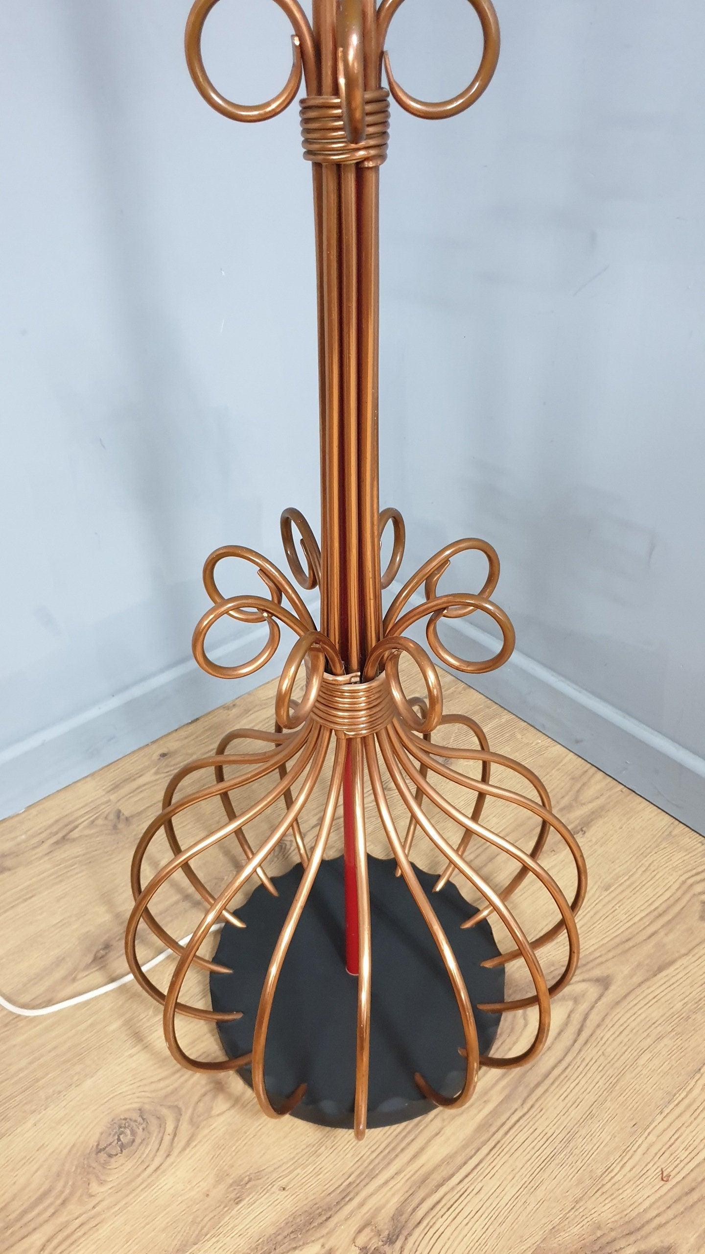 Fabulous Designer Quality Copper Pipe Standard Lamp Steampunk Industrial