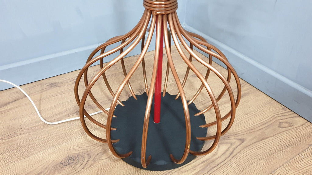 Fabulous Designer Quality Copper Pipe Standard Lamp Steampunk Industrial