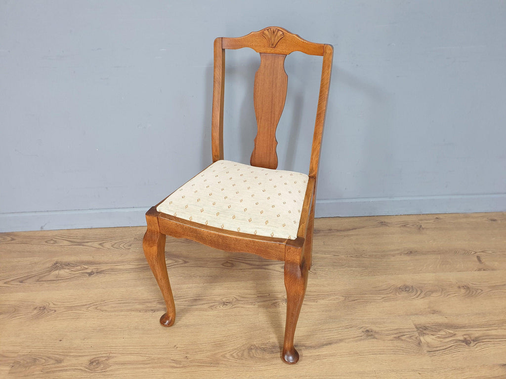 Single Ercol Vintage Pad Foot Splat Back Hall Chair