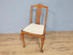 Single Ercol Vintage Pad Foot Splat Back Hall Chair