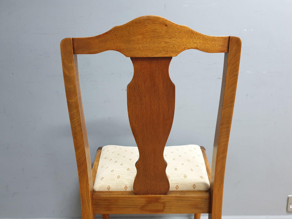 Single Ercol Vintage Pad Foot Splat Back Hall Chair