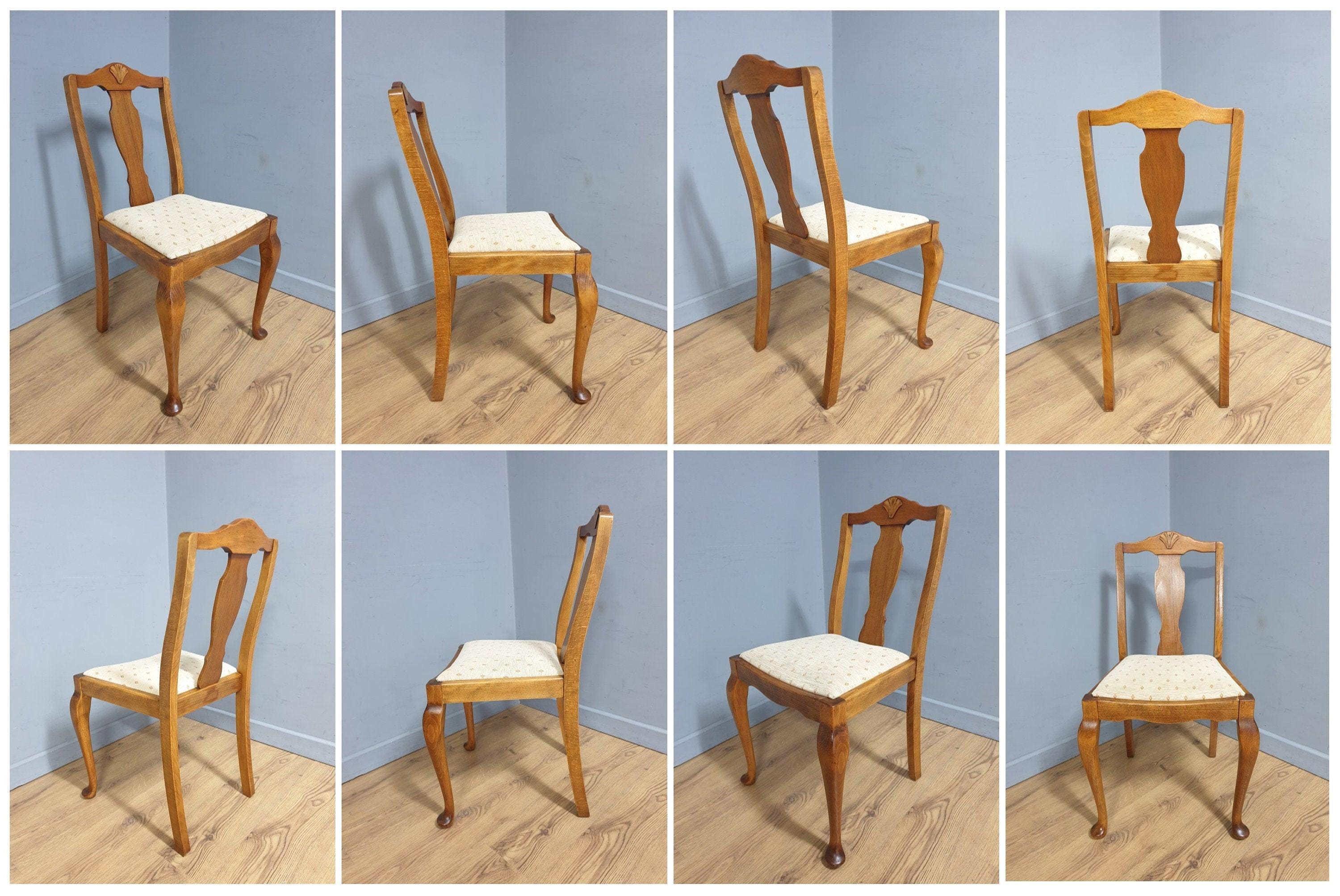 Single Ercol Vintage Pad Foot Splat Back Hall Chair
