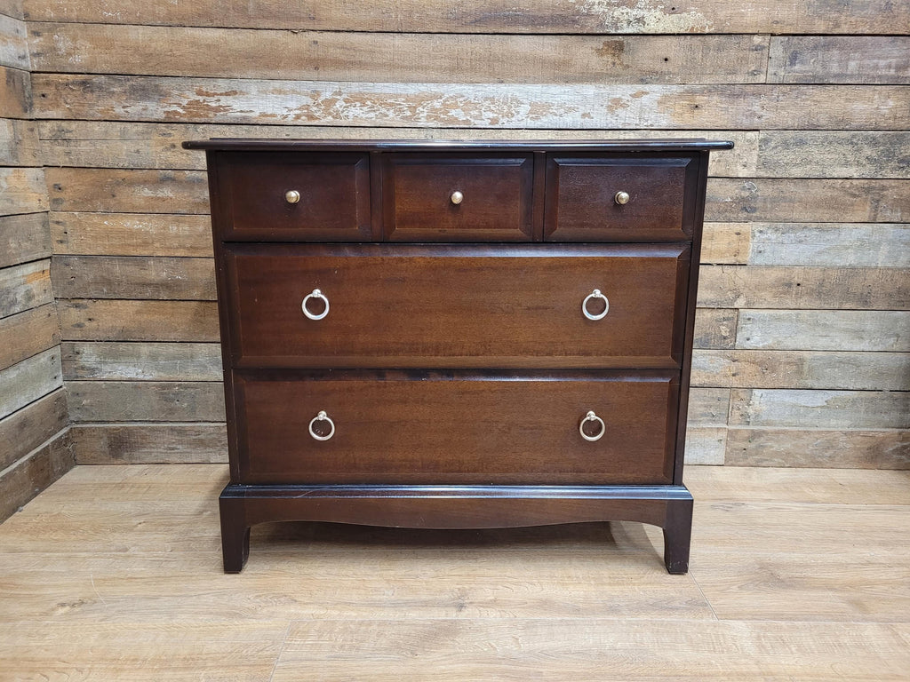 Mid Century Stag Five Drawer Chest 3 Over 2 Chest Of Drawers