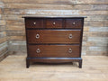 Mid Century Stag Five Drawer Chest 3 Over 2 Chest Of Drawers