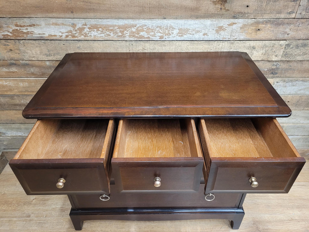 Mid Century Stag Five Drawer Chest 3 Over 2 Chest Of Drawers