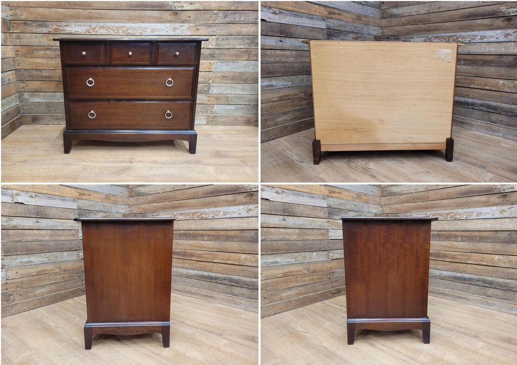 Mid Century Stag Five Drawer Chest 3 Over 2 Chest Of Drawers