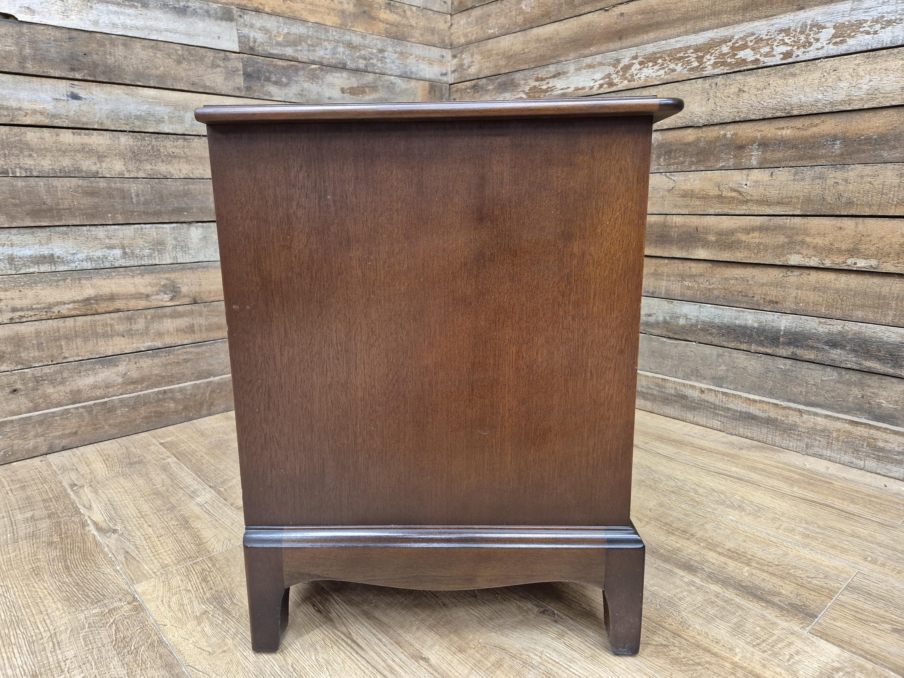Mid Century Stag Minstrel Media Cabinet Two Drawer Unit Retro
