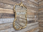 Vintage Rococo Gold Gilt Style Ornate Mantle Wall Mirror