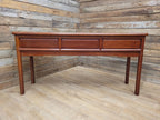 Vintage Rosewood Style Console Table 3 Drawer Oriental Hall Sofa Table