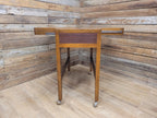 Mid Century Metamorphic Trolley Table Formica Tiger Stripe Folding Table