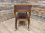 Mid Century Metamorphic Trolley Table Formica Tiger Stripe Folding Table