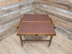 Mid Century Metamorphic Trolley Table Formica Tiger Stripe Folding Table