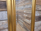 Tall Gilt Framed Wall Mirror Gold Rectangular Hall Bedroom Vintage Style