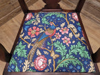 Antique Georgian Style Mahogany Claw Foot Armchair William Morris Bird Seat