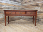 Vintage Rosewood Style Console Table 3 Drawer Oriental Hall Sofa Table