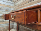 Vintage Rosewood Style Console Table 3 Drawer Oriental Hall Sofa Table
