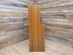 Vintage Avalon Bureau Cabinet Mid Century Drop Front Desk With Glass Cupboard