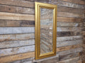 Tall Gilt Framed Wall Mirror Gold Rectangular Hall Bedroom Vintage Style