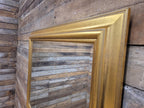 Large Gilt Framed Wall Mirror Gold Rectangular Vintage Style Overmantel