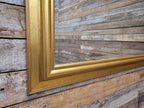 Large Gilt Framed Wall Mirror Gold Rectangular Vintage Style Overmantel
