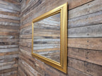 Large Gilt Framed Wall Mirror Gold Rectangular Vintage Style Overmantel