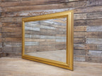 Large Gilt Framed Wall Mirror Gold Rectangular Vintage Style Overmantel