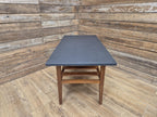 Vintage Mid Century Teak Coffee Table With Magazine Shelf Great Retro Design