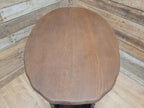 Barley Twist Vintage Oak Side Table Hall Wine Lamp Table Plant Stand