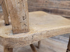 Antique Oak and Elm Lathe Back Chair Country Windsor Kitchen Chair