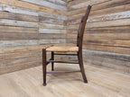 Arts & Crafts Rush Seat Ladder Back Chair c1900 Antique