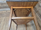 Vintage Mid Century Teak Coffee Table With Magazine Shelf Great Retro Design
