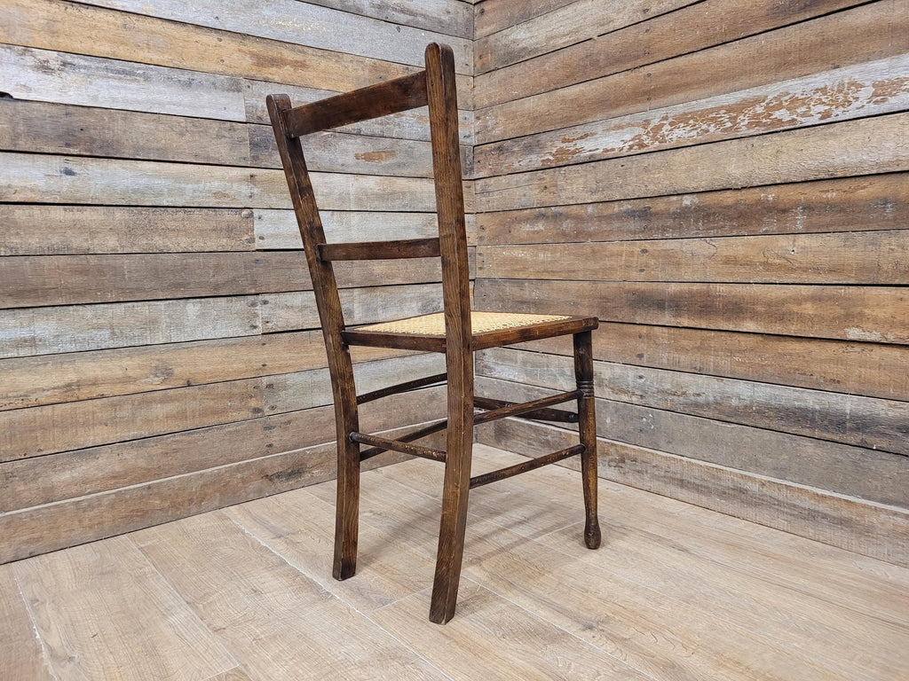 Hall Bedroom Chair Bergere Rattan Cane Seats Antique Victorian