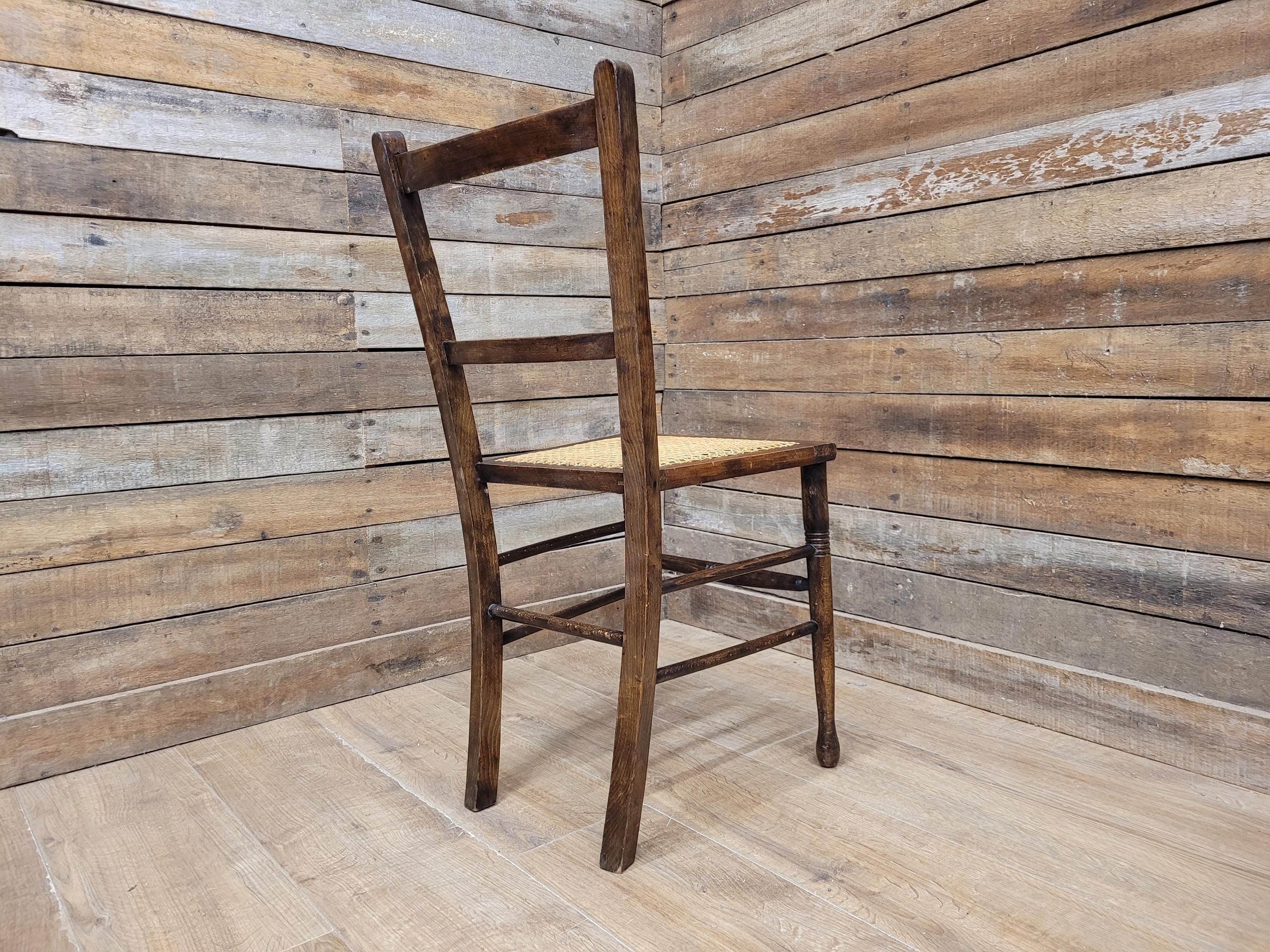 Hall Bedroom Chair Bergere Rattan Cane Seats Antique Victorian