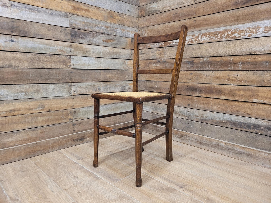 Hall Bedroom Chair Bergere Rattan Cane Seats Antique Victorian