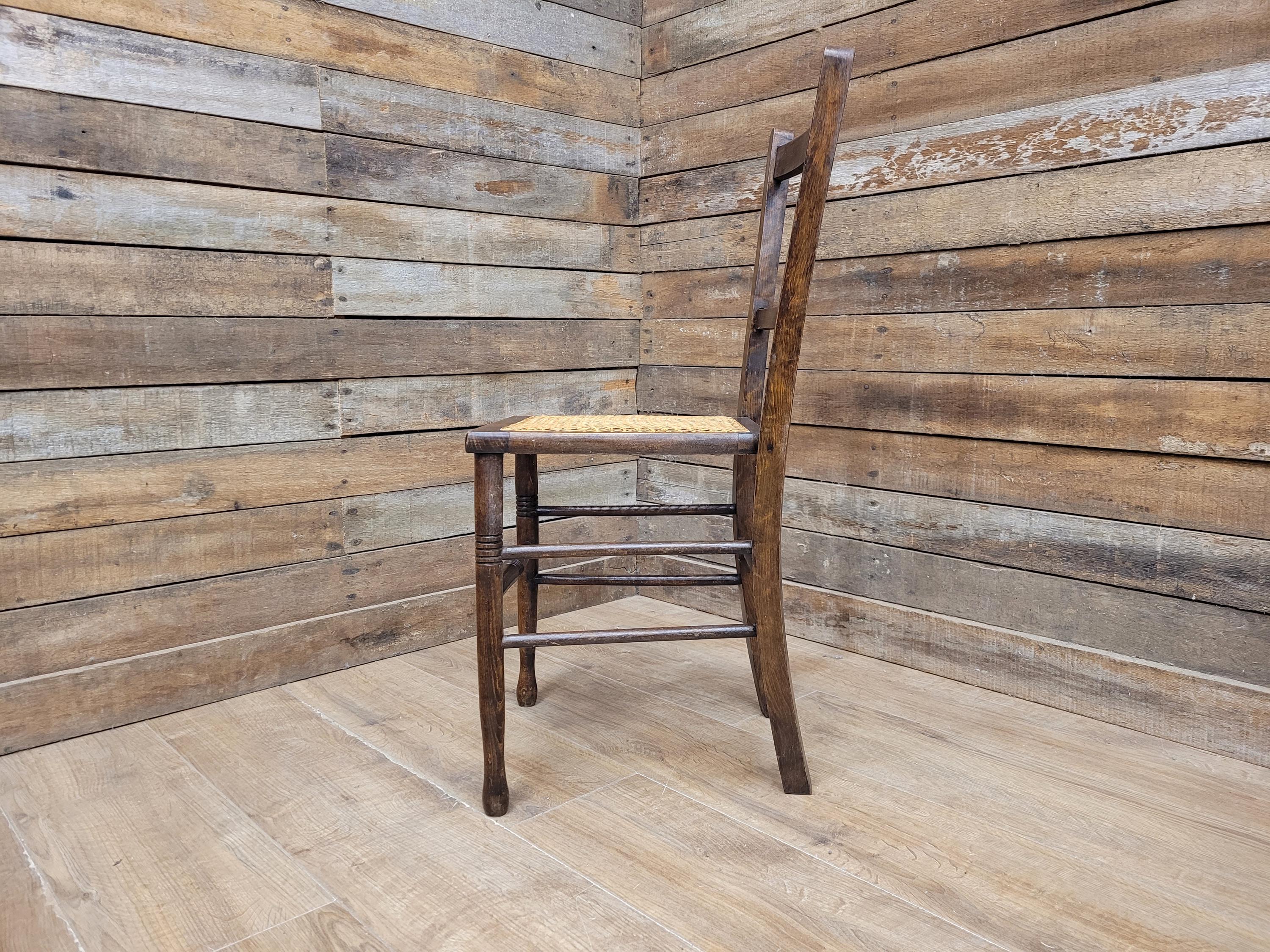 Hall Bedroom Chair Bergere Rattan Cane Seats Antique Victorian