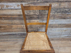 Victorian Bedroom Hall Chair Bergere Rattan Cane Seats Antique