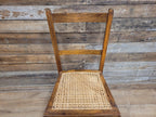Victorian Bedroom Hall Chair Bergere Rattan Cane Seats Antique