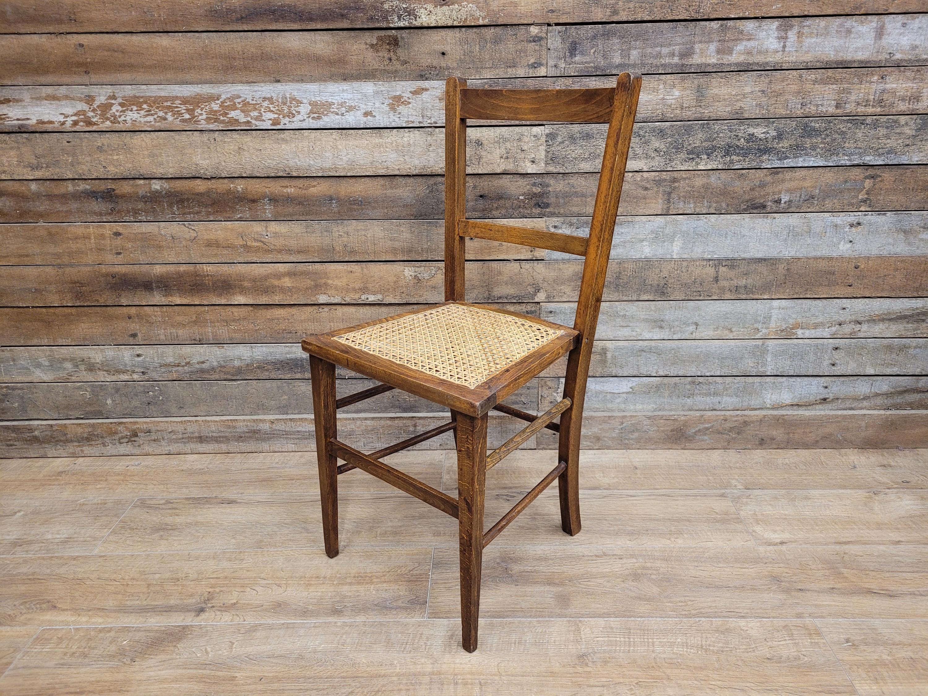 Victorian Bedroom Hall Chair Bergere Rattan Cane Seats Antique