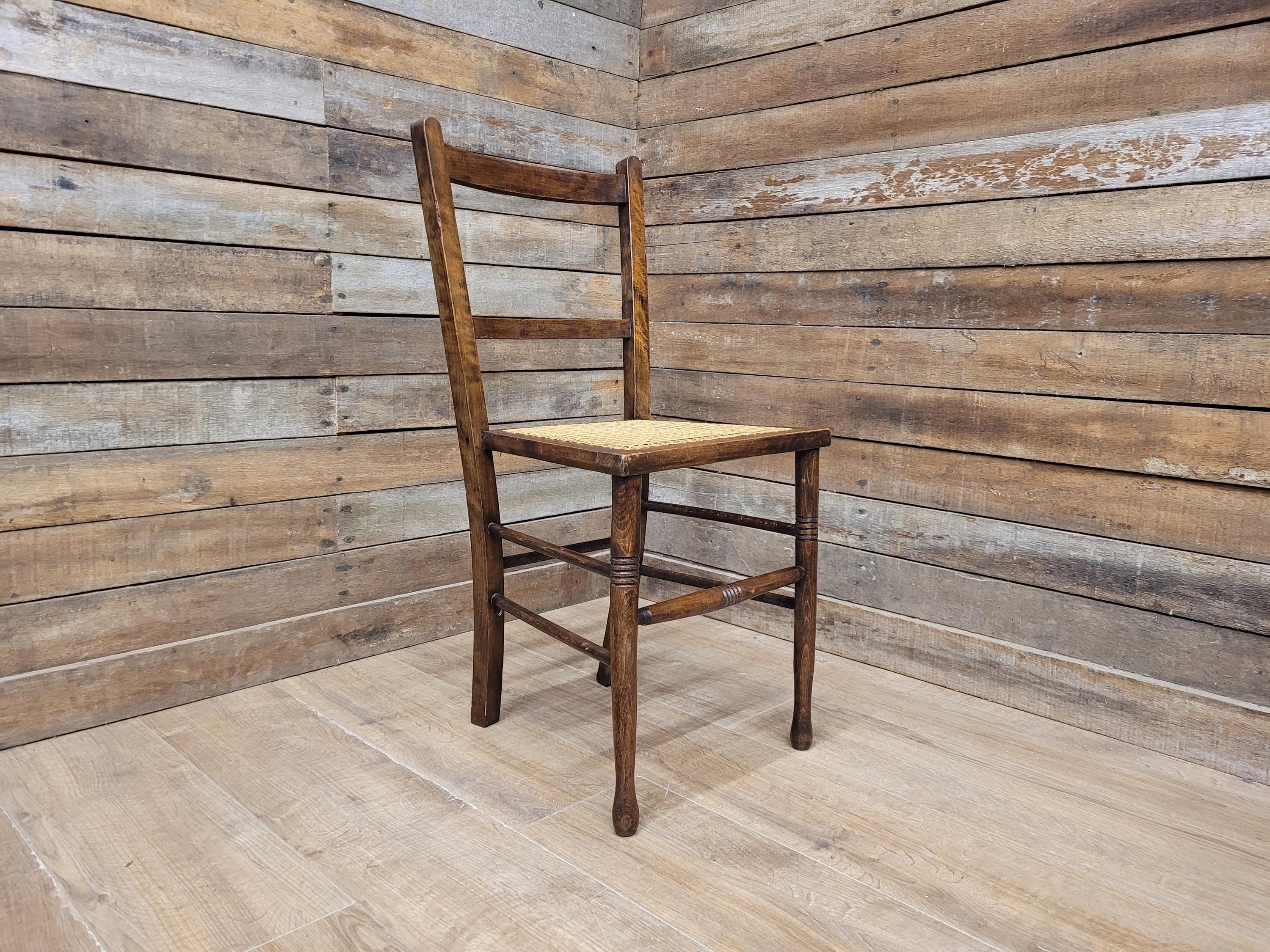 Hall Bedroom Chair Bergere Rattan Cane Seats Antique Victorian