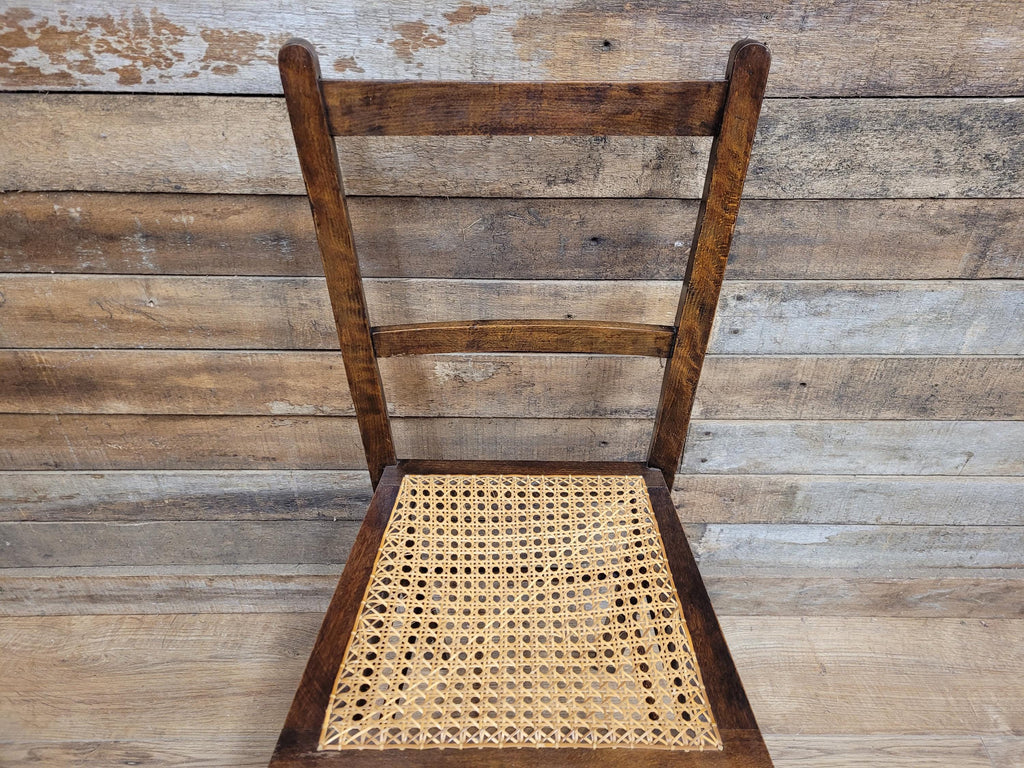 Hall Bedroom Chair Bergere Rattan Cane Seats Antique Victorian