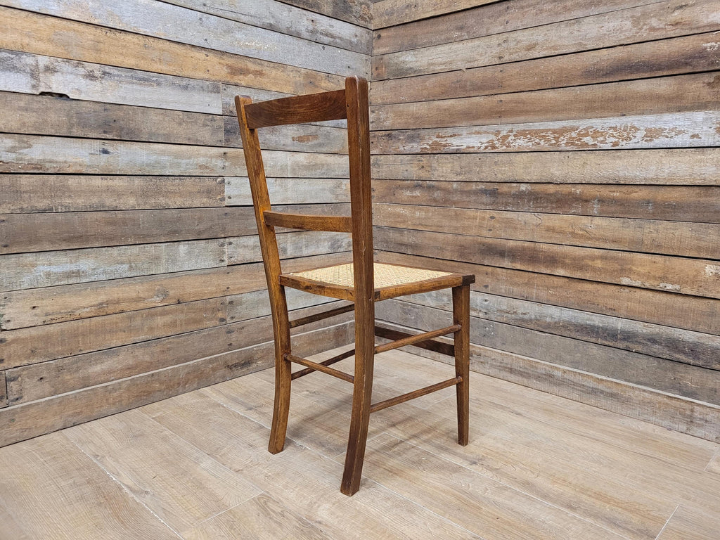 Victorian Bedroom Hall Chair Bergere Rattan Cane Seats Antique