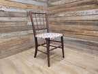 Vintage Bobbin Bedroom Hall Chair Spindle Back Turned Country House