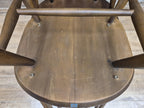 Ercol Goldsmith Chairs Elm Golden Dawn Mid Century Set Of Four Retro Chic