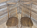 Ercol Goldsmith Chairs Elm Golden Dawn Mid Century Set Of Four Retro Chic